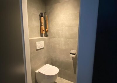 Een nieuw toilet in Alblasserdam