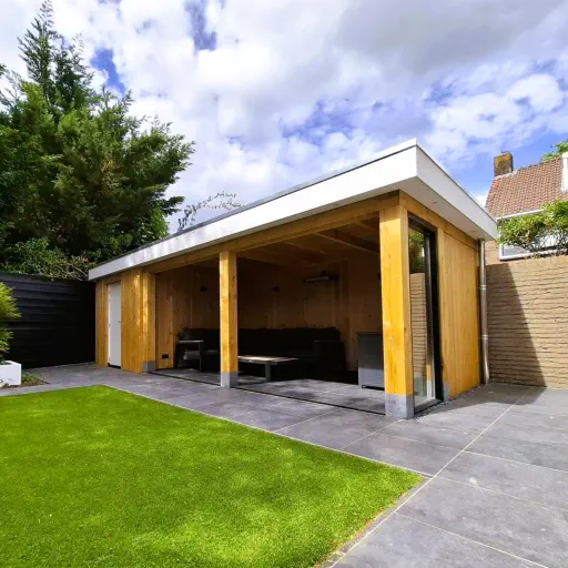 Buitenverblijf door Kooij-Bouw gebouwd Buitenverblijf door Kooij-Bouw gebouwd